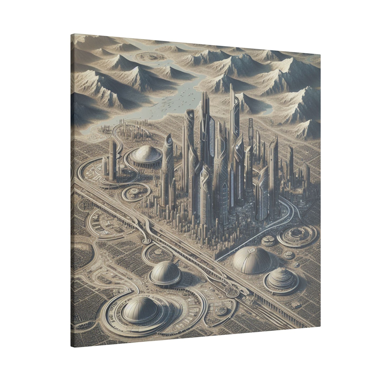 Cartographia Prime - Canvas