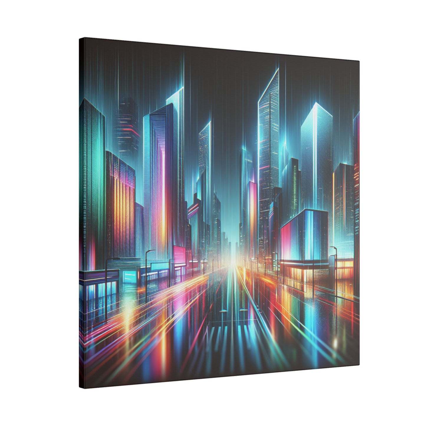 Neon Dreams - Canvas