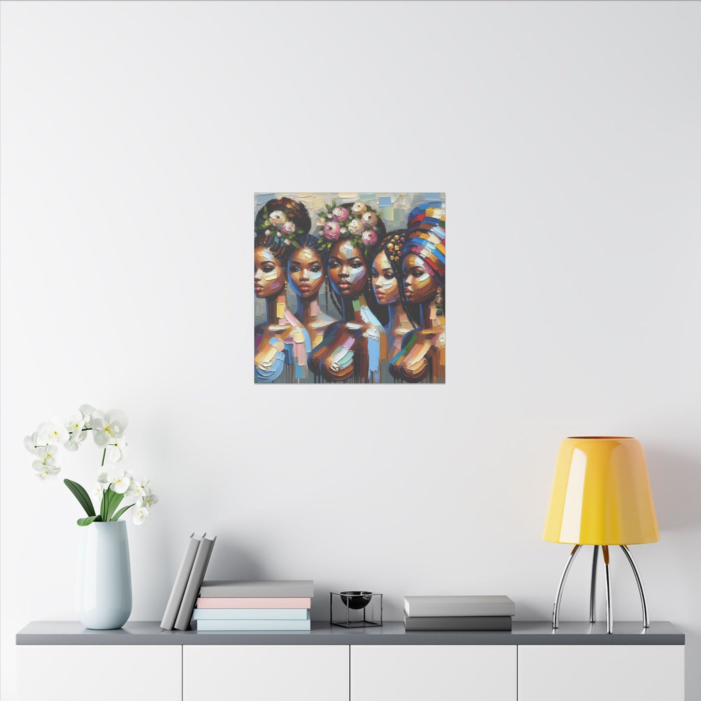"Queens" Francesca Montague - Canvas