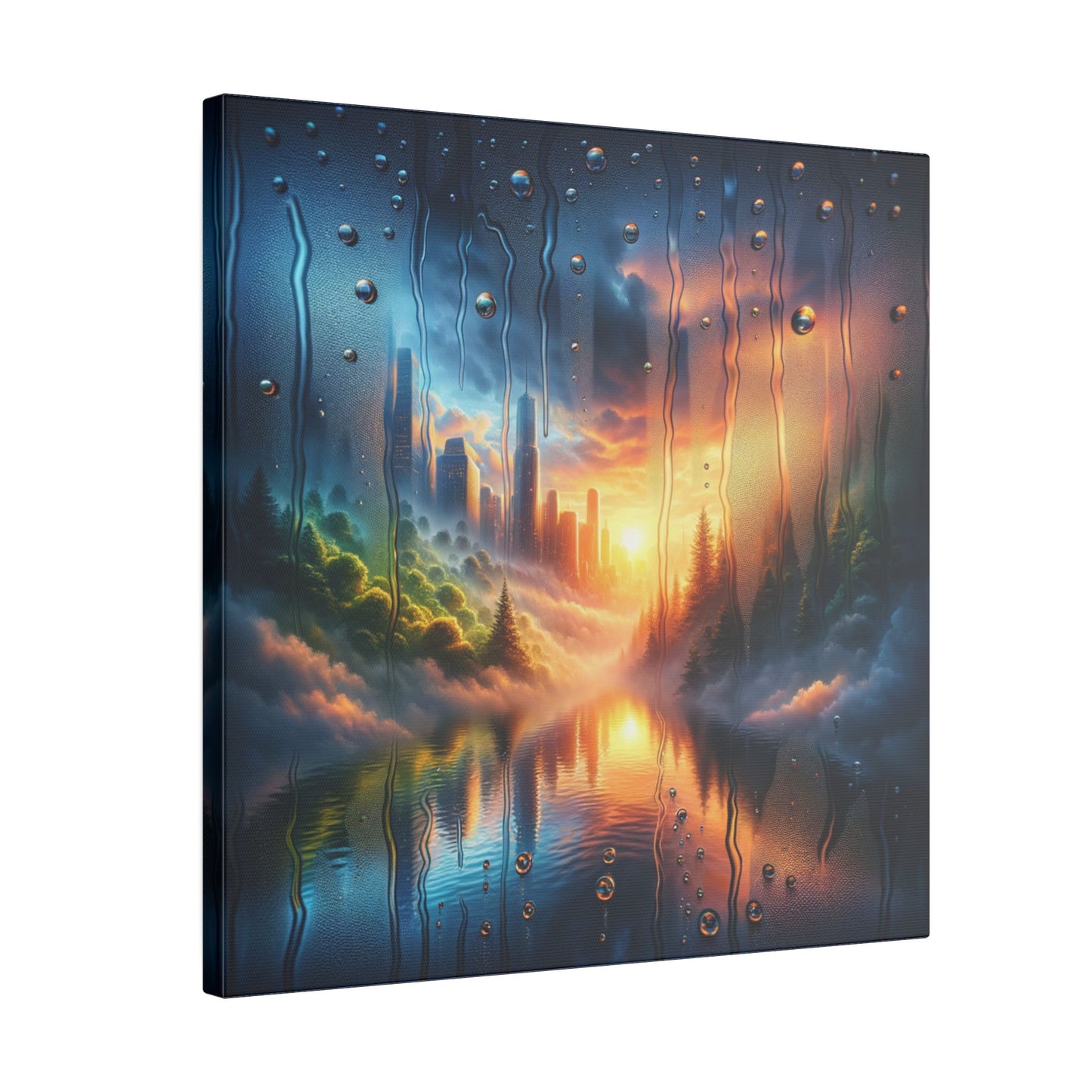 Through the Haze - Canvas