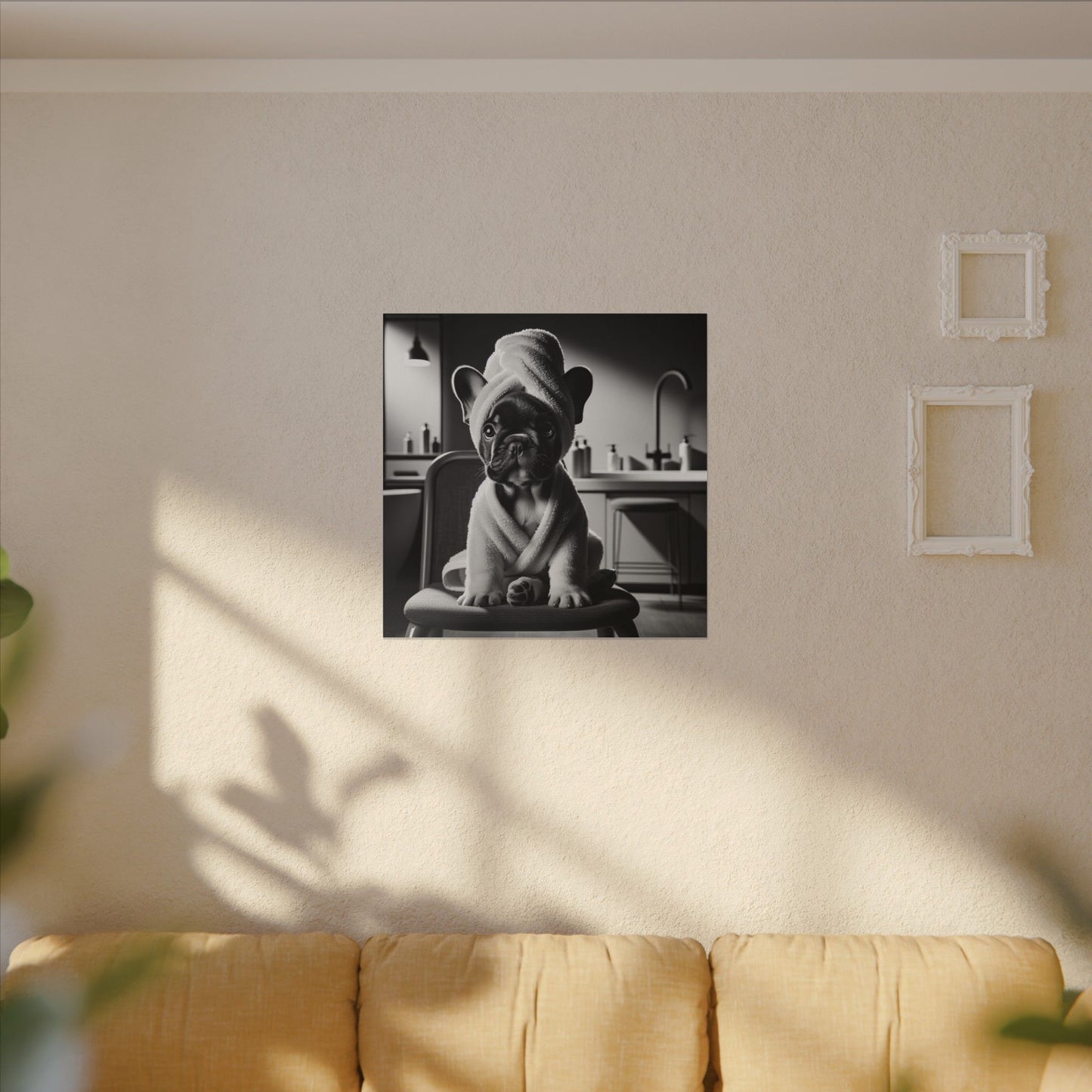 French Bull Dog Spa Experience - Canvas