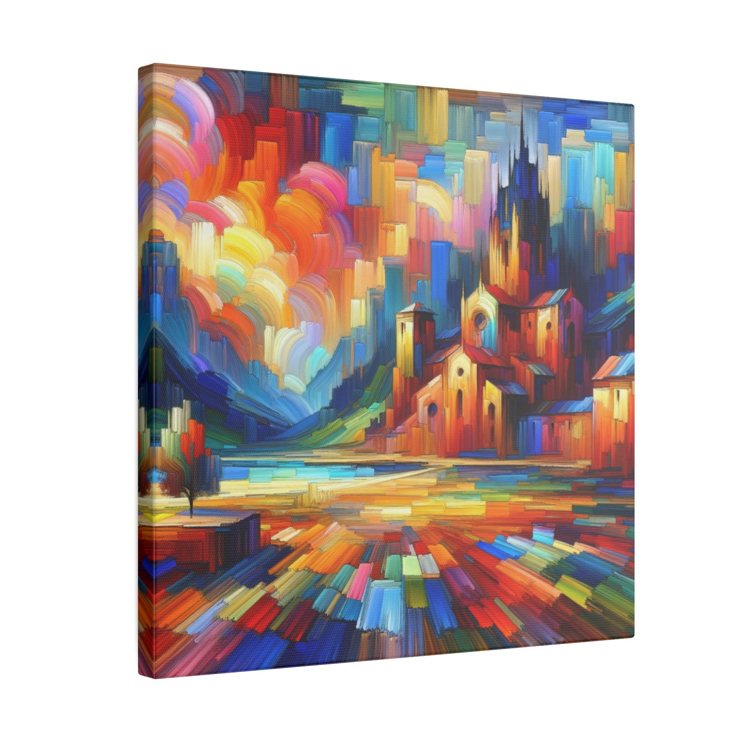 Little Town - Canvas
