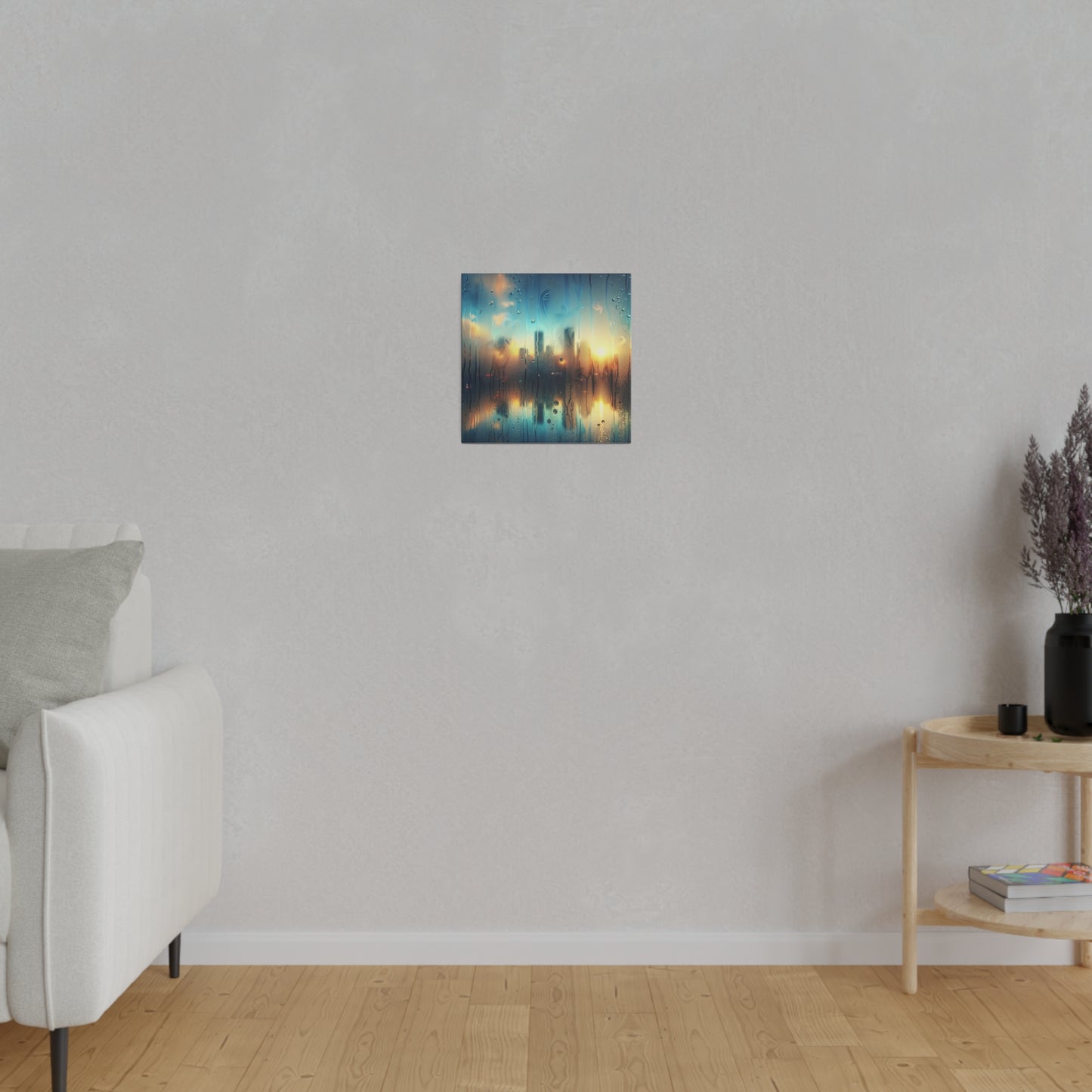Retro Visions: A City - Canvas