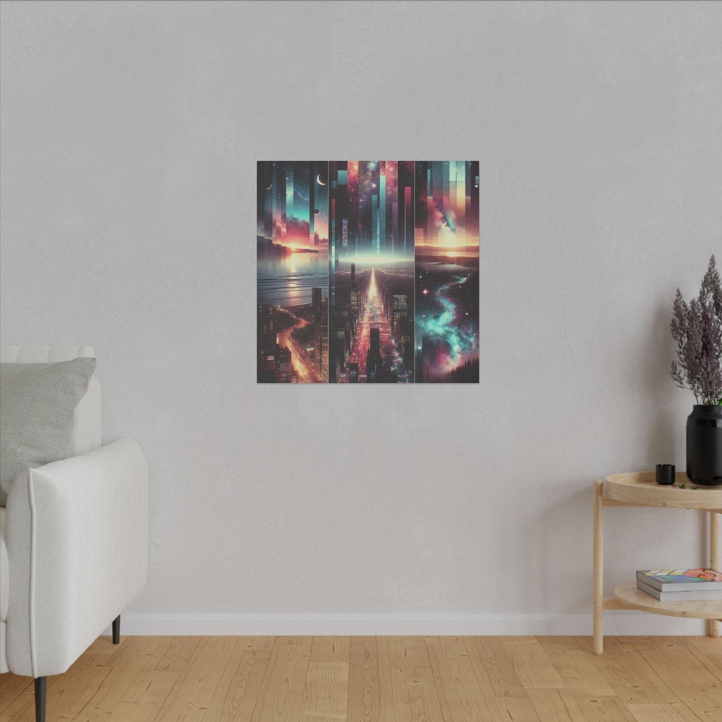 CyberCity Dreams - Canvas