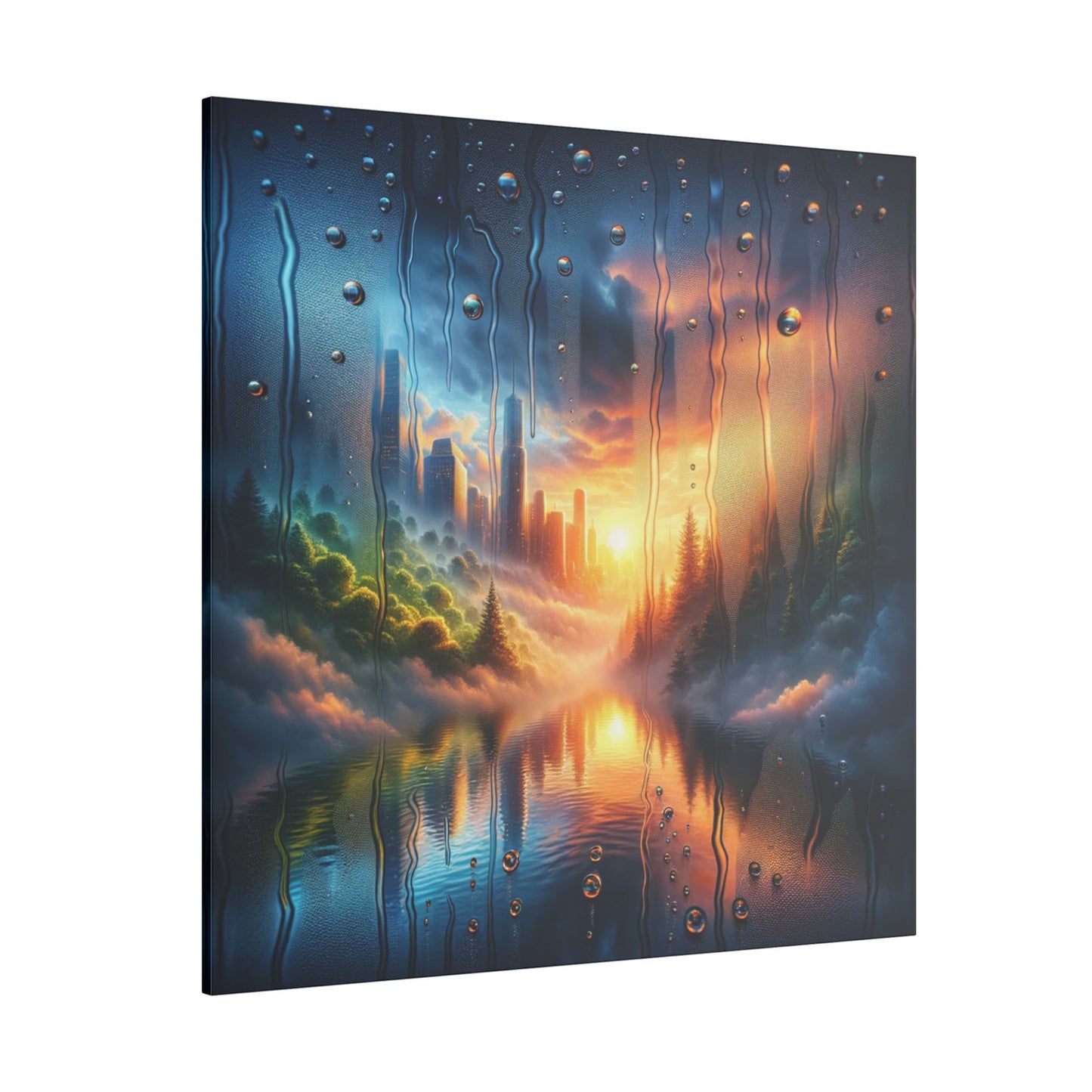 Through the Haze - Canvas