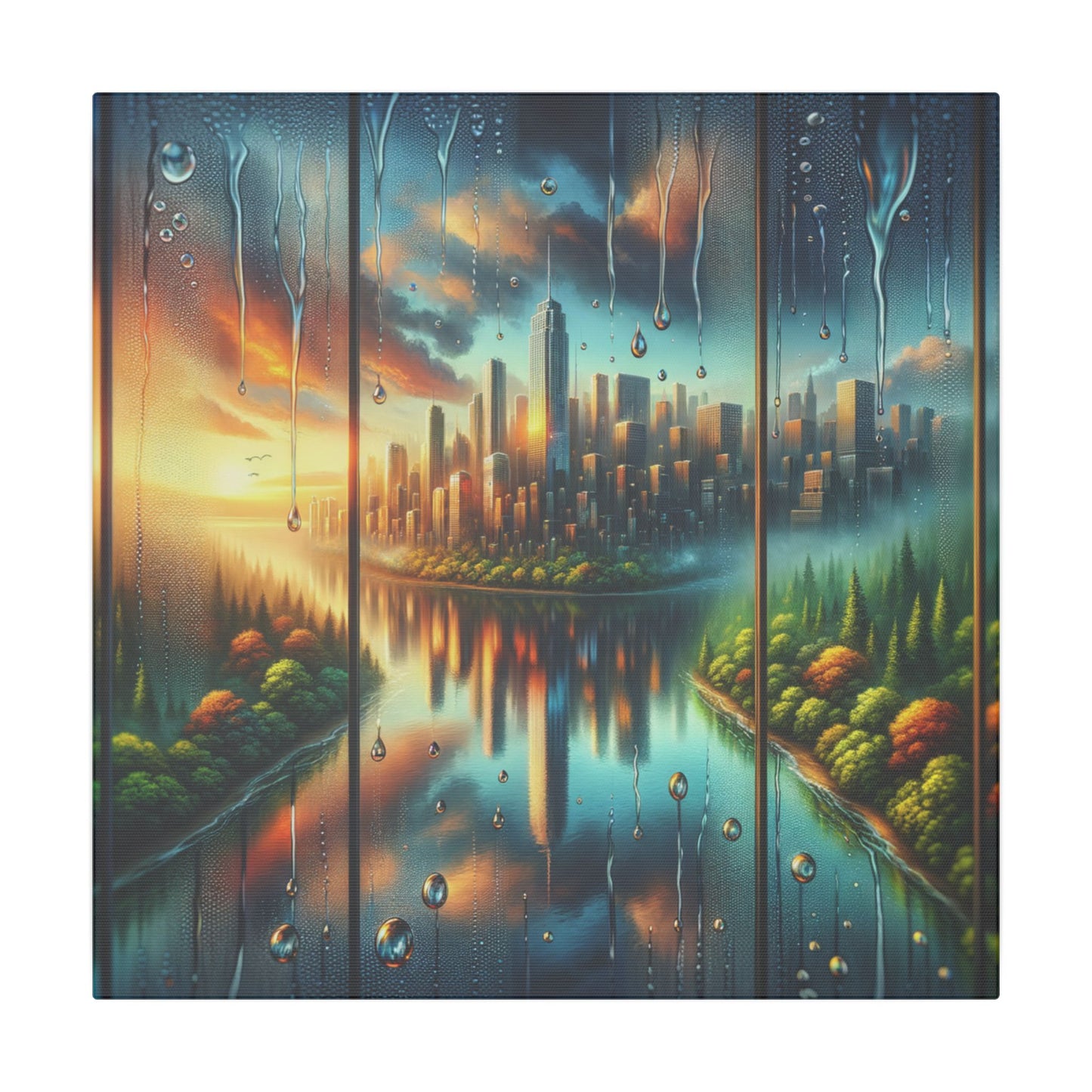 Through the Window - Canvas