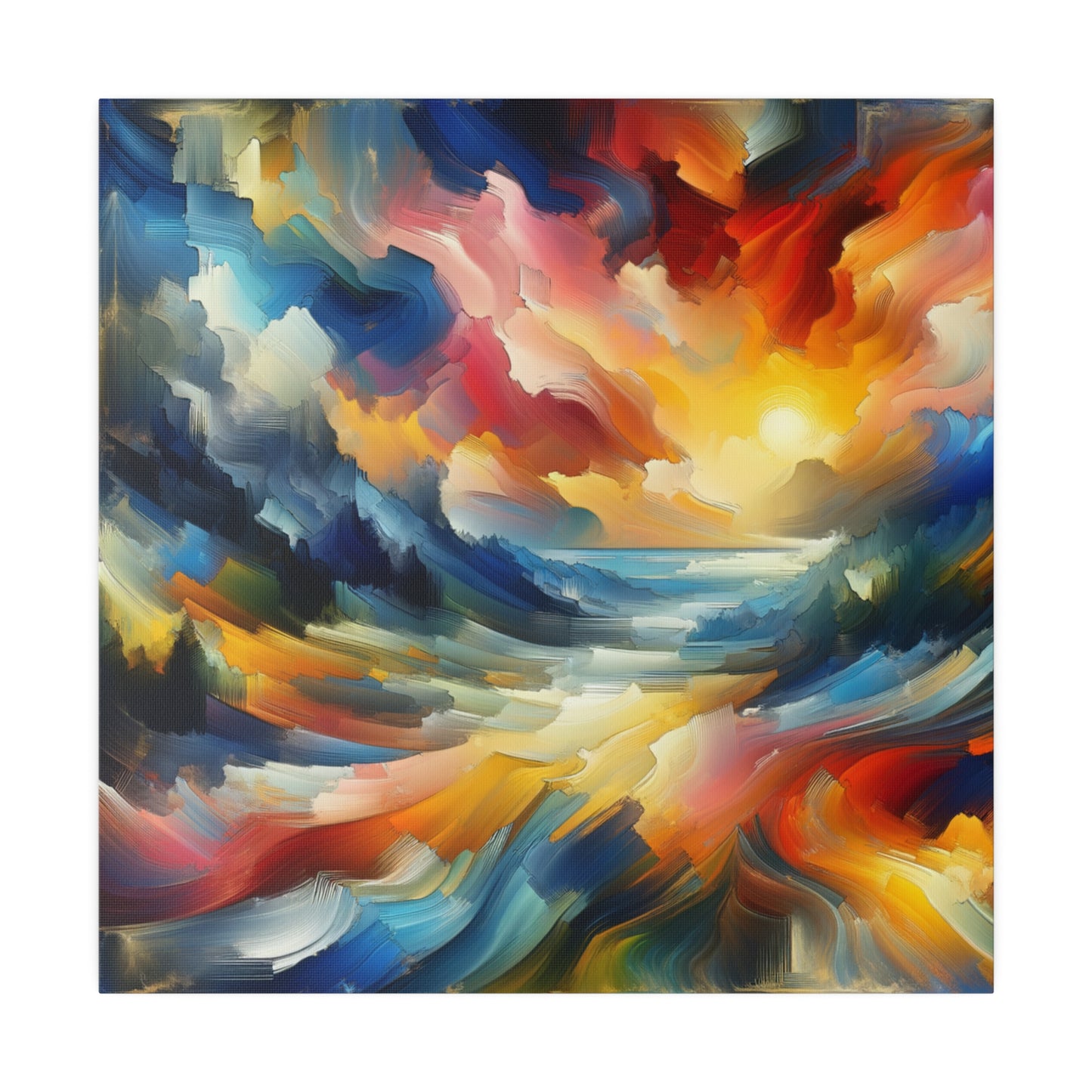 Mountain Glow - Canvas