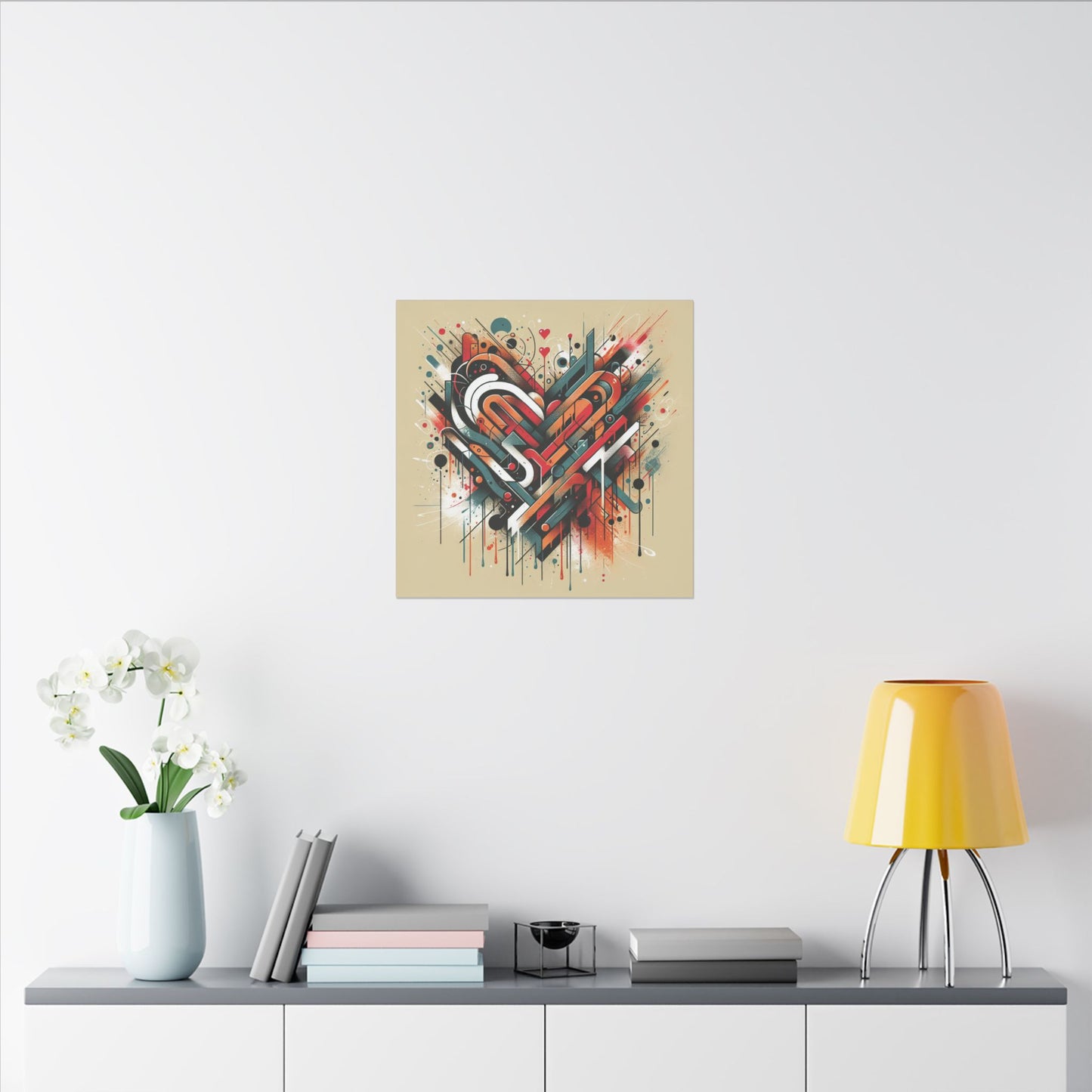 Bleeding Heart - Canvas