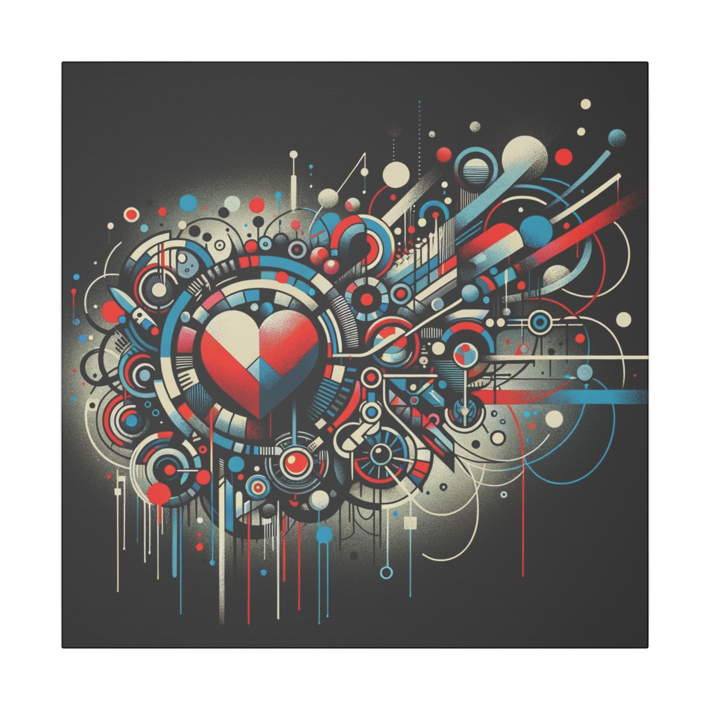 Love in Black - Canvas