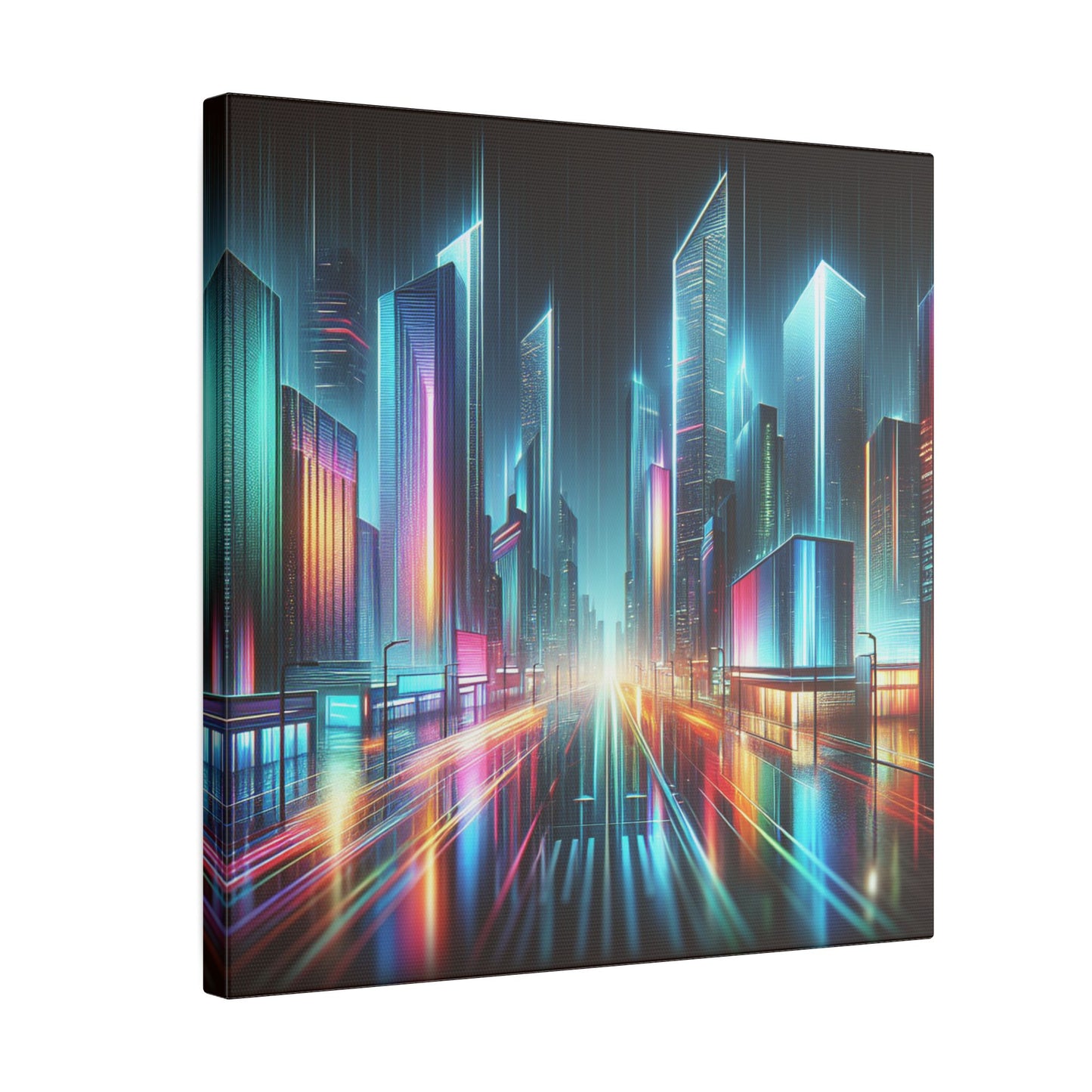 Neon Dreams - Canvas