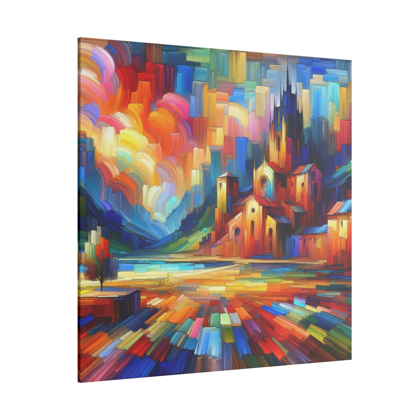 Little Town - Canvas