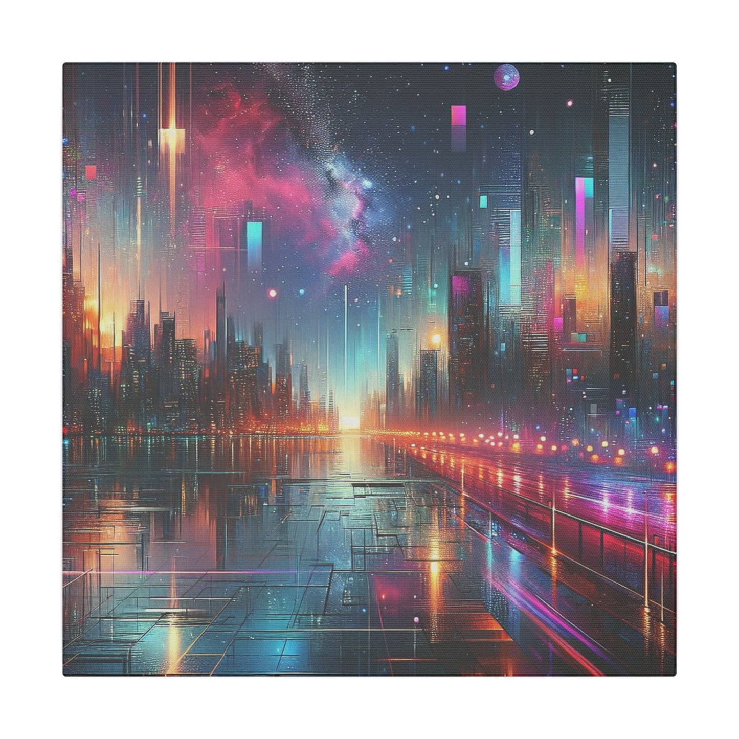 Mirror Sidewalk - Canvas