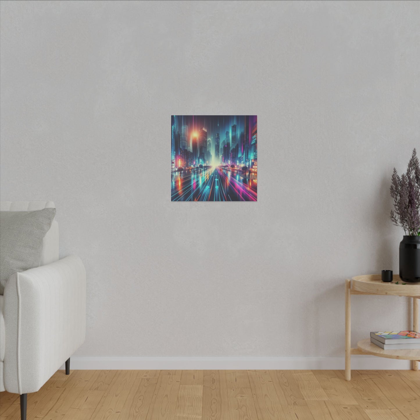 Neon Nostalgia - Canvas