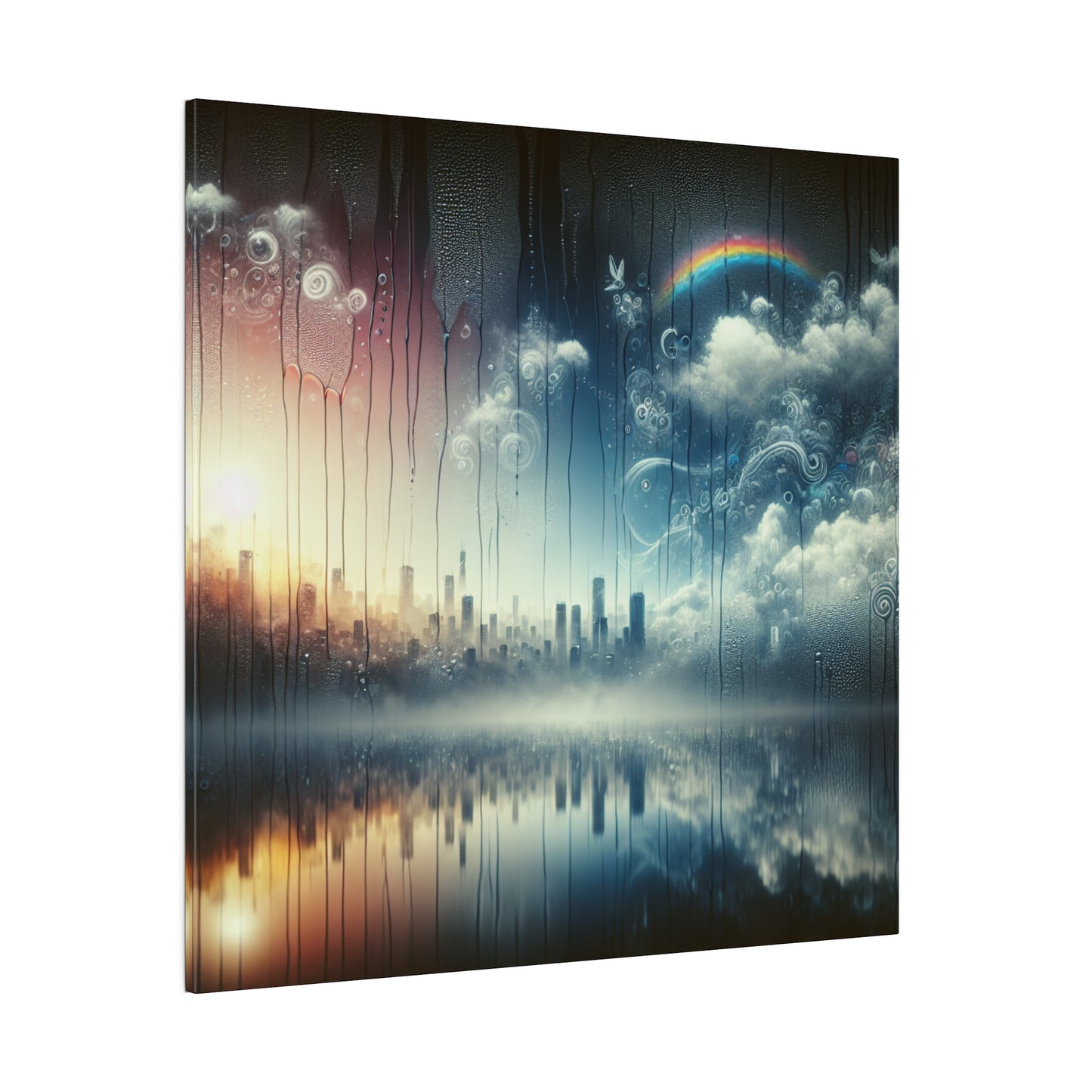 Retro Revival: Night - Canvas