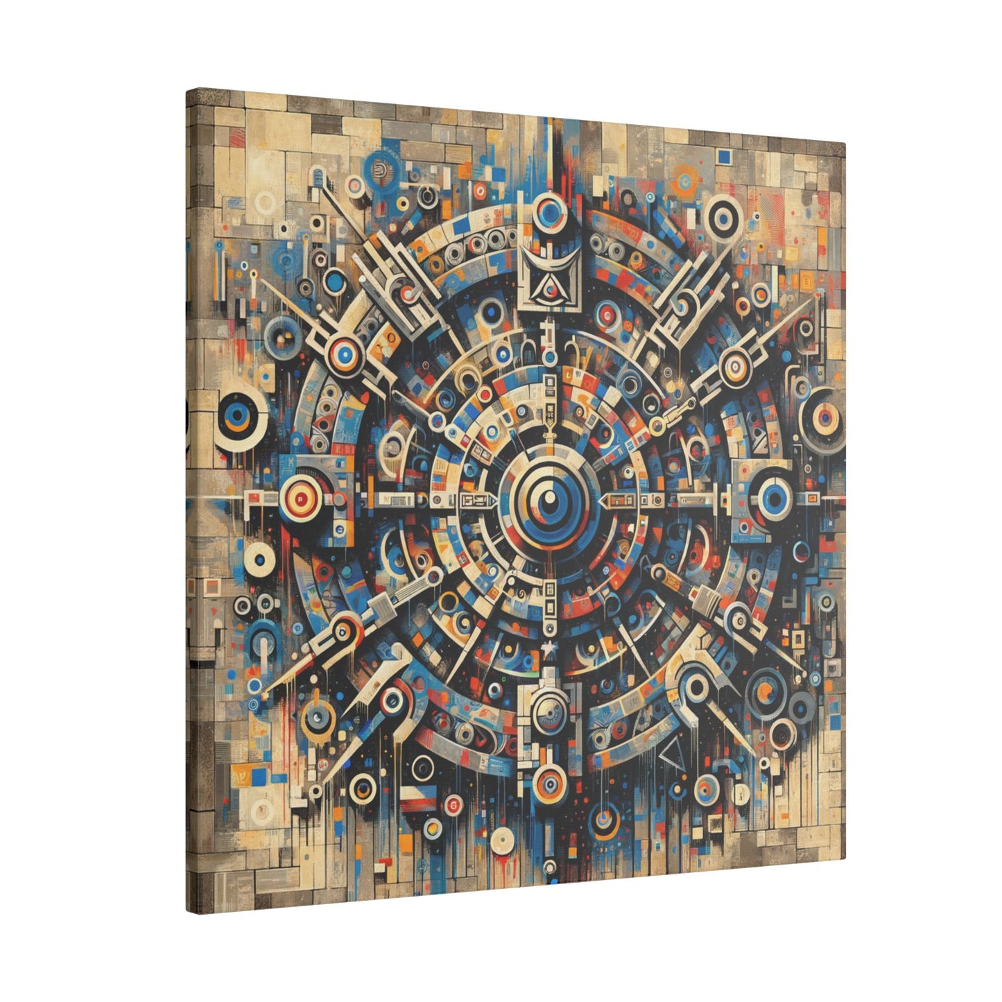 Geometric Symphony - Canvas