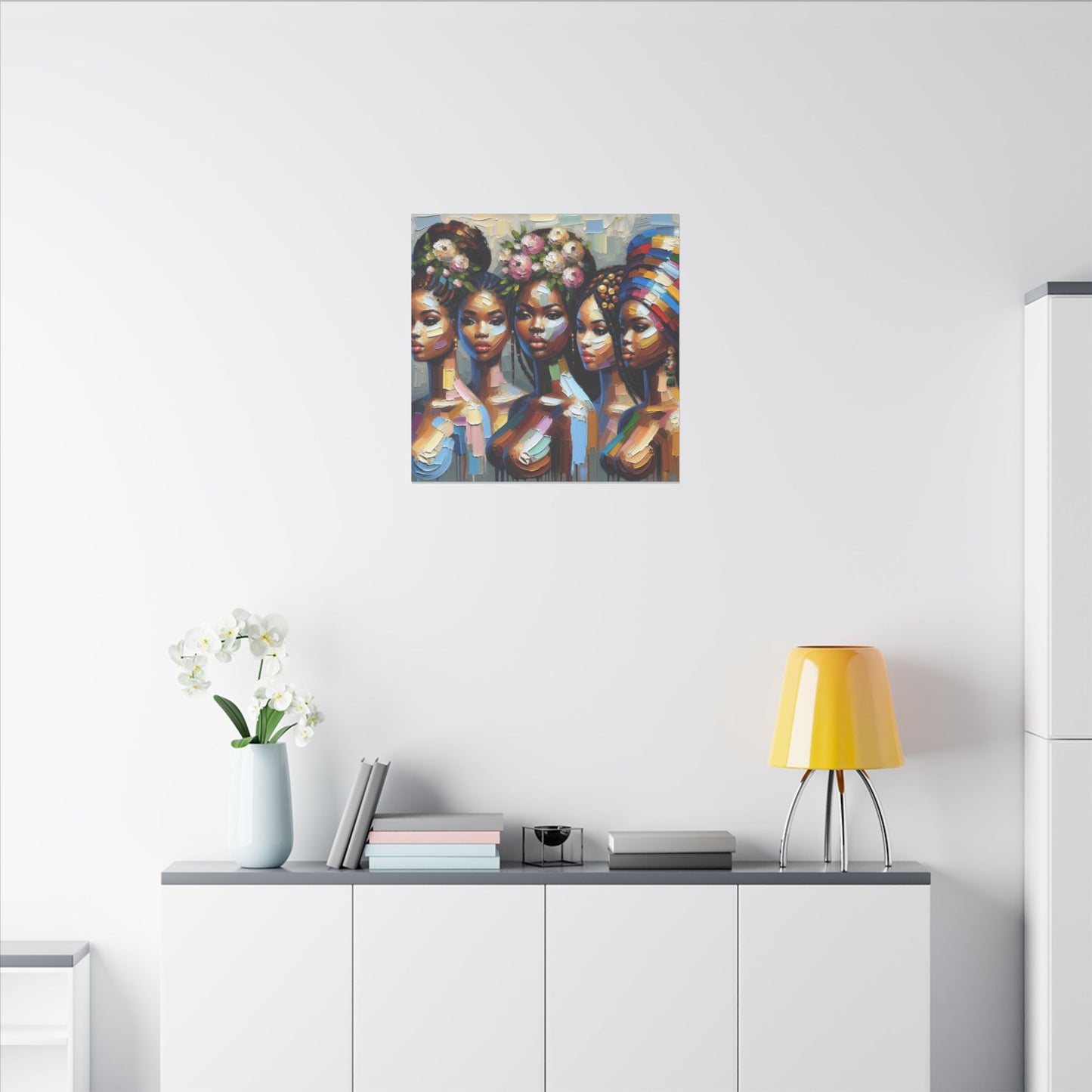 "Queens" Francesca Montague - Canvas