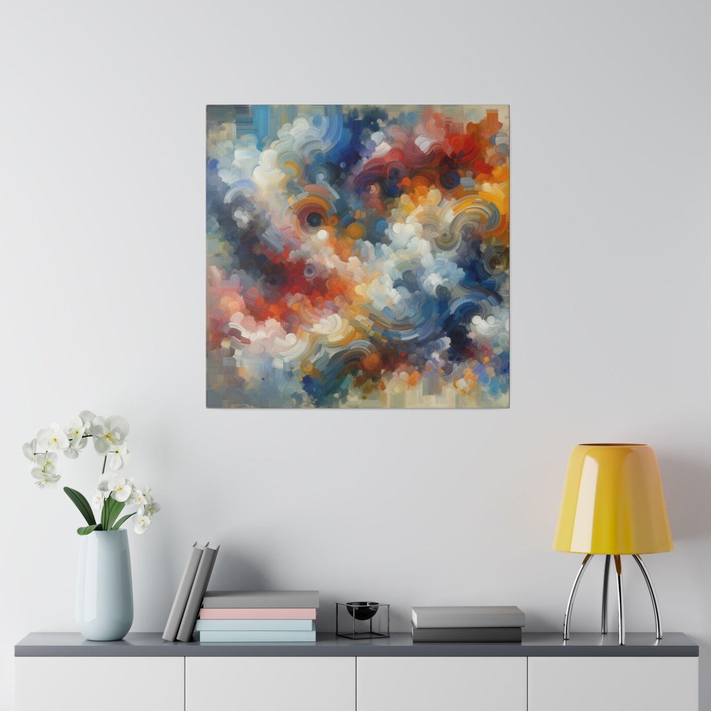 Wind and Clouds - Canvas