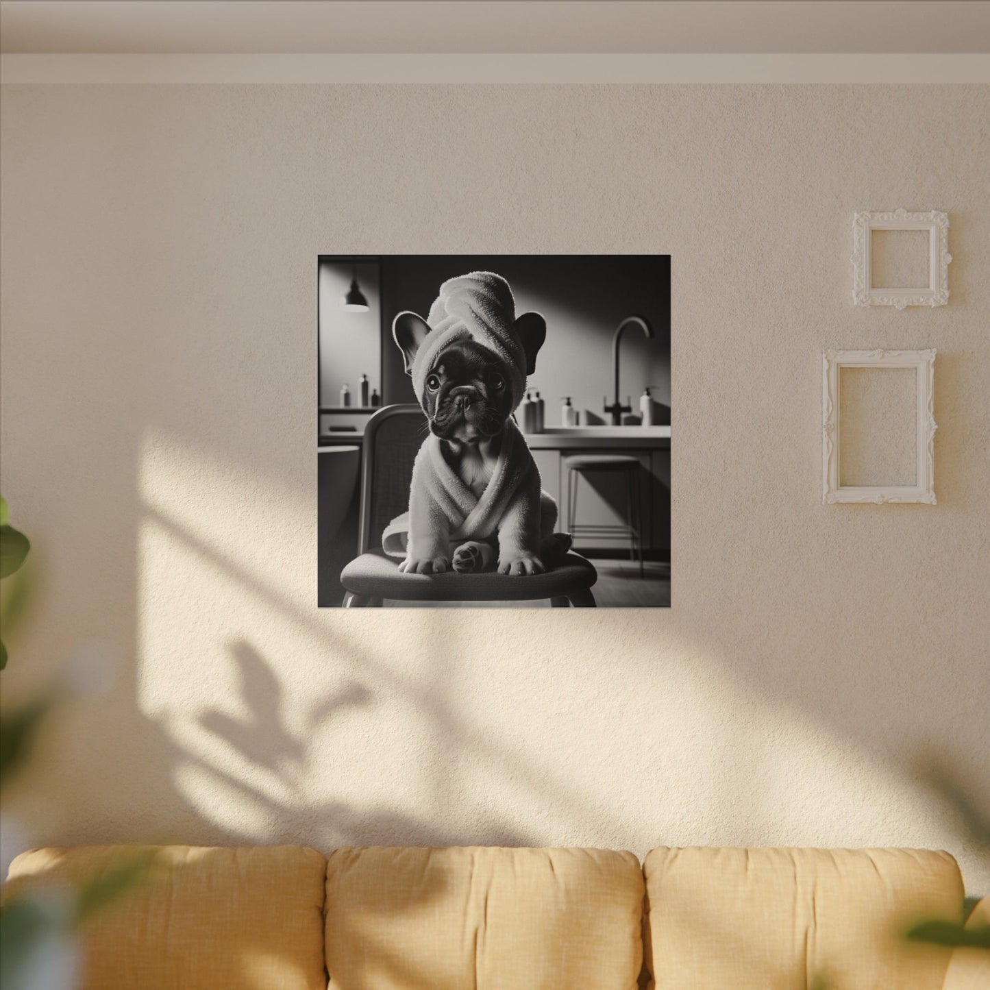 French Bull Dog Spa Experience - Canvas