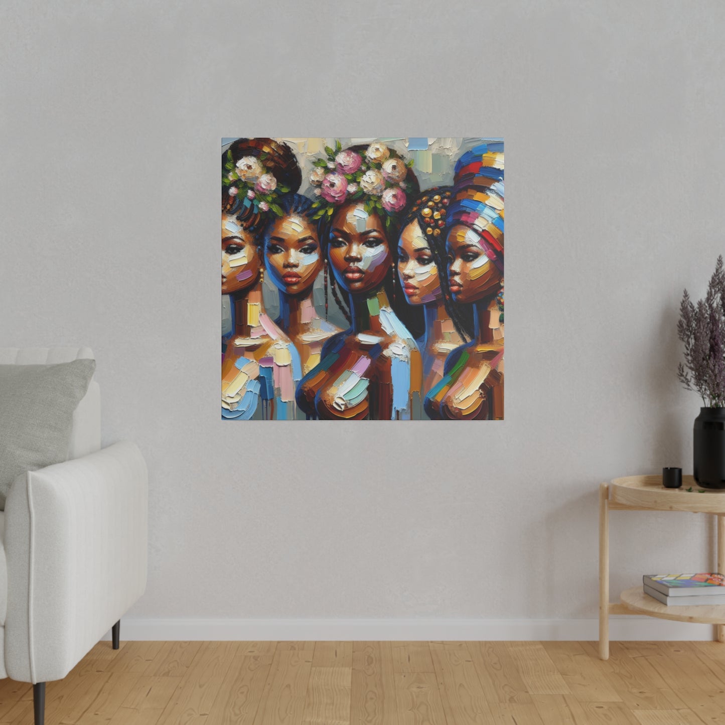 "Queens" Francesca Montague - Canvas