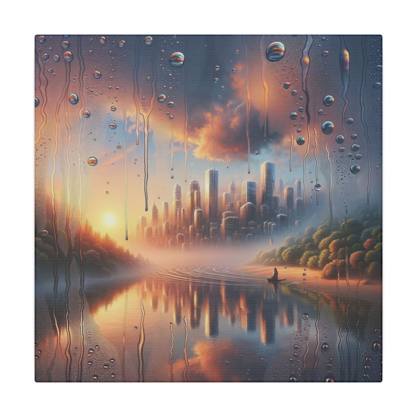 By the Water - Canvas