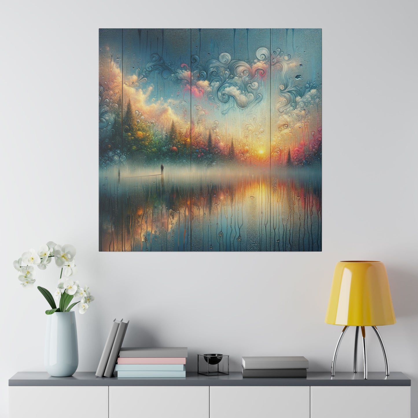 Nostalgic Dreamscape - Canvas