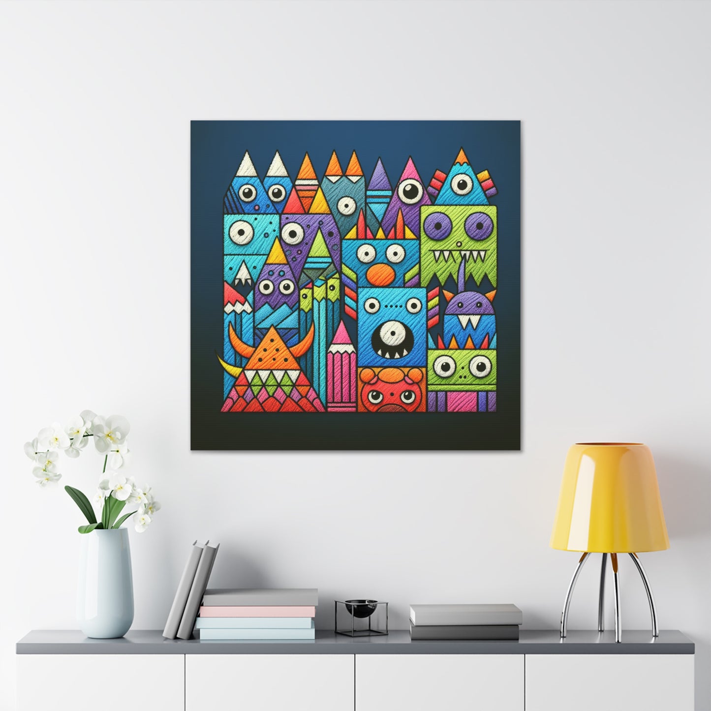 Friends and Friends - Canvas