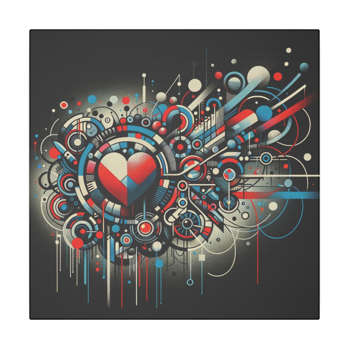 Love in Black - Canvas
