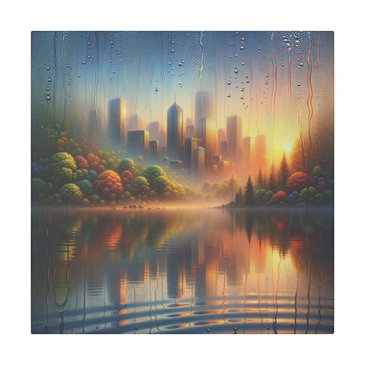 Neon Reverie - Canvas