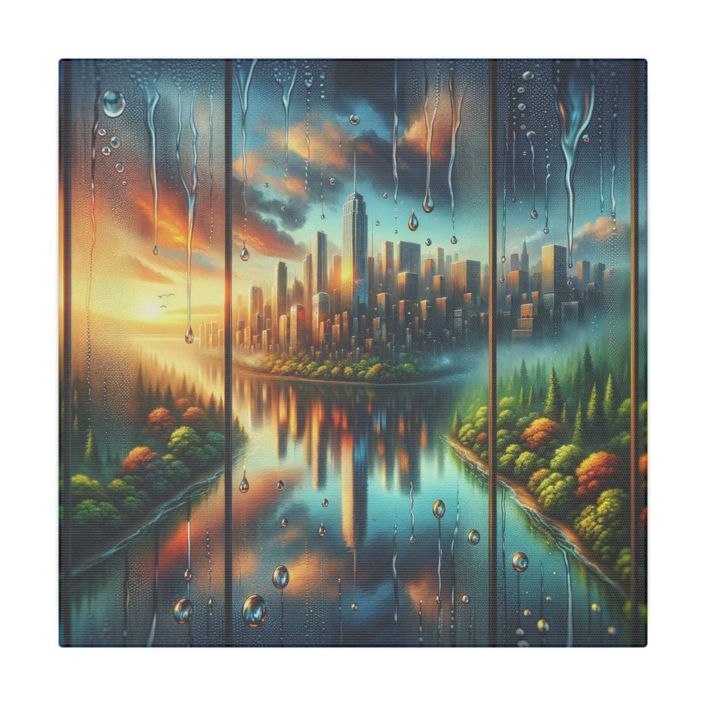 Through the Window - Canvas