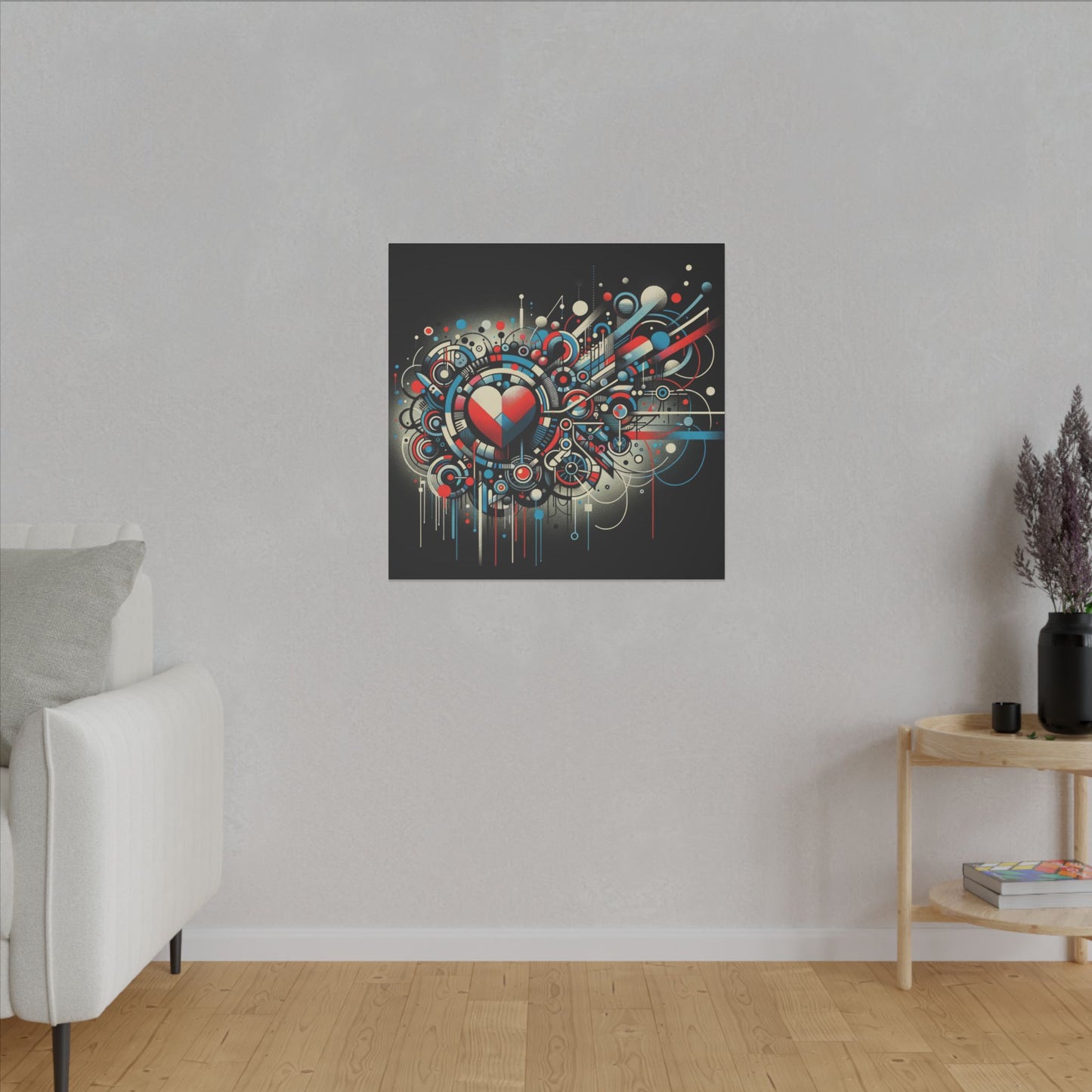 Love in Black - Canvas