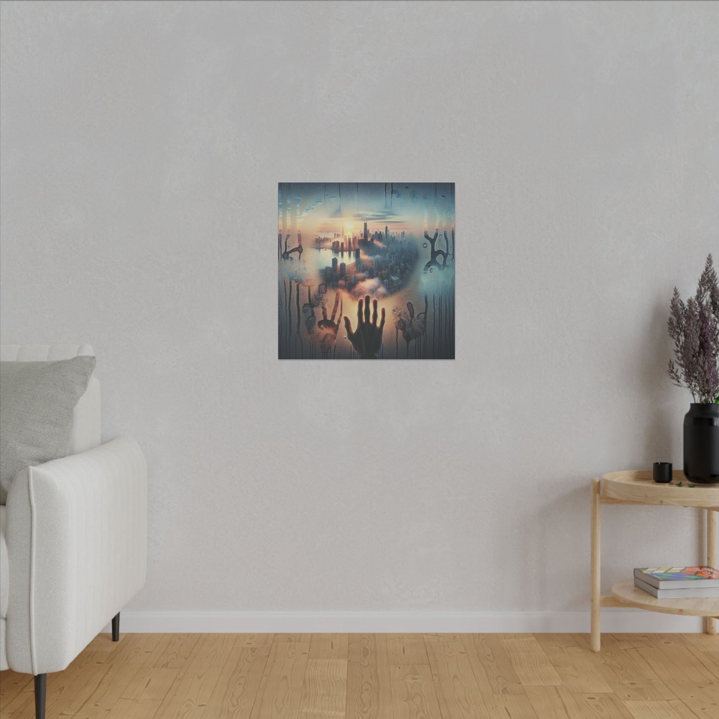 Retro Revival: A Visual Tapestry - Canvas