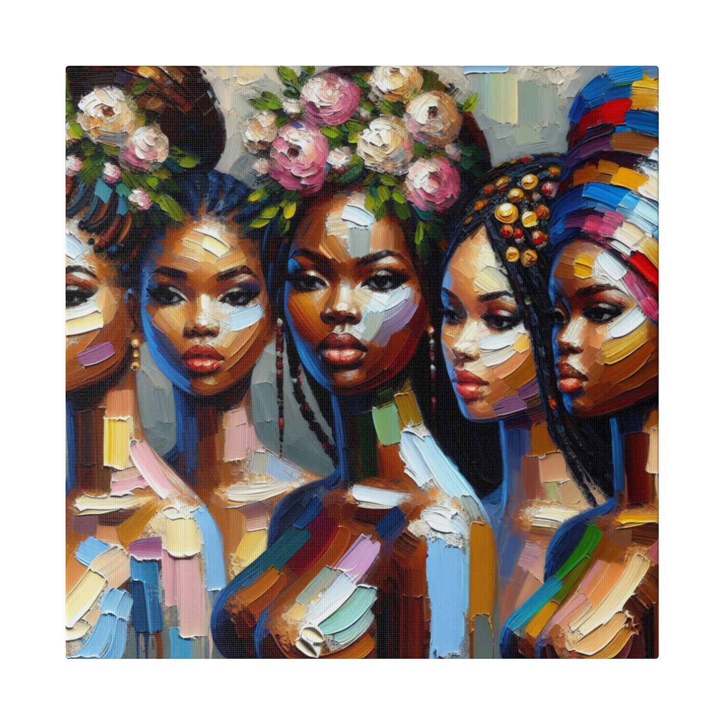 "Queens" Francesca Montague - Canvas