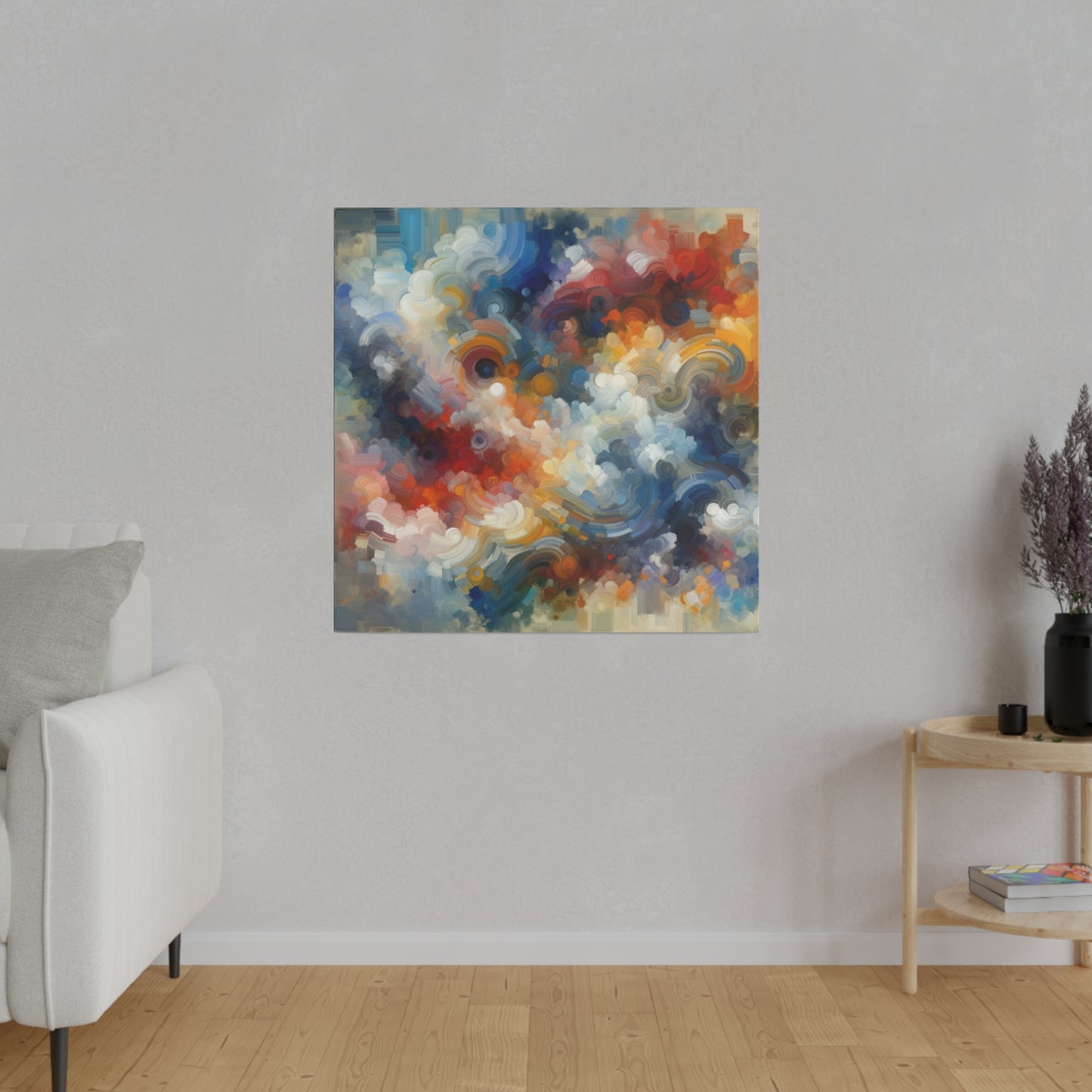 Wind and Clouds - Canvas