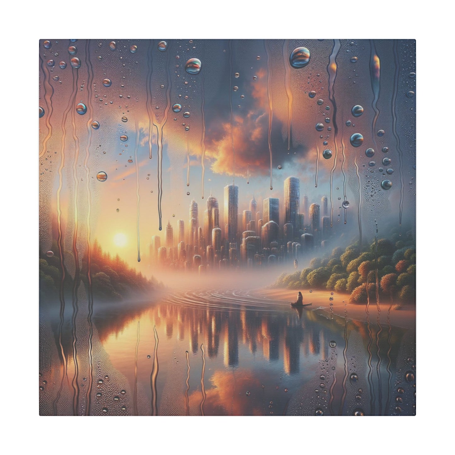 By the Water - Canvas