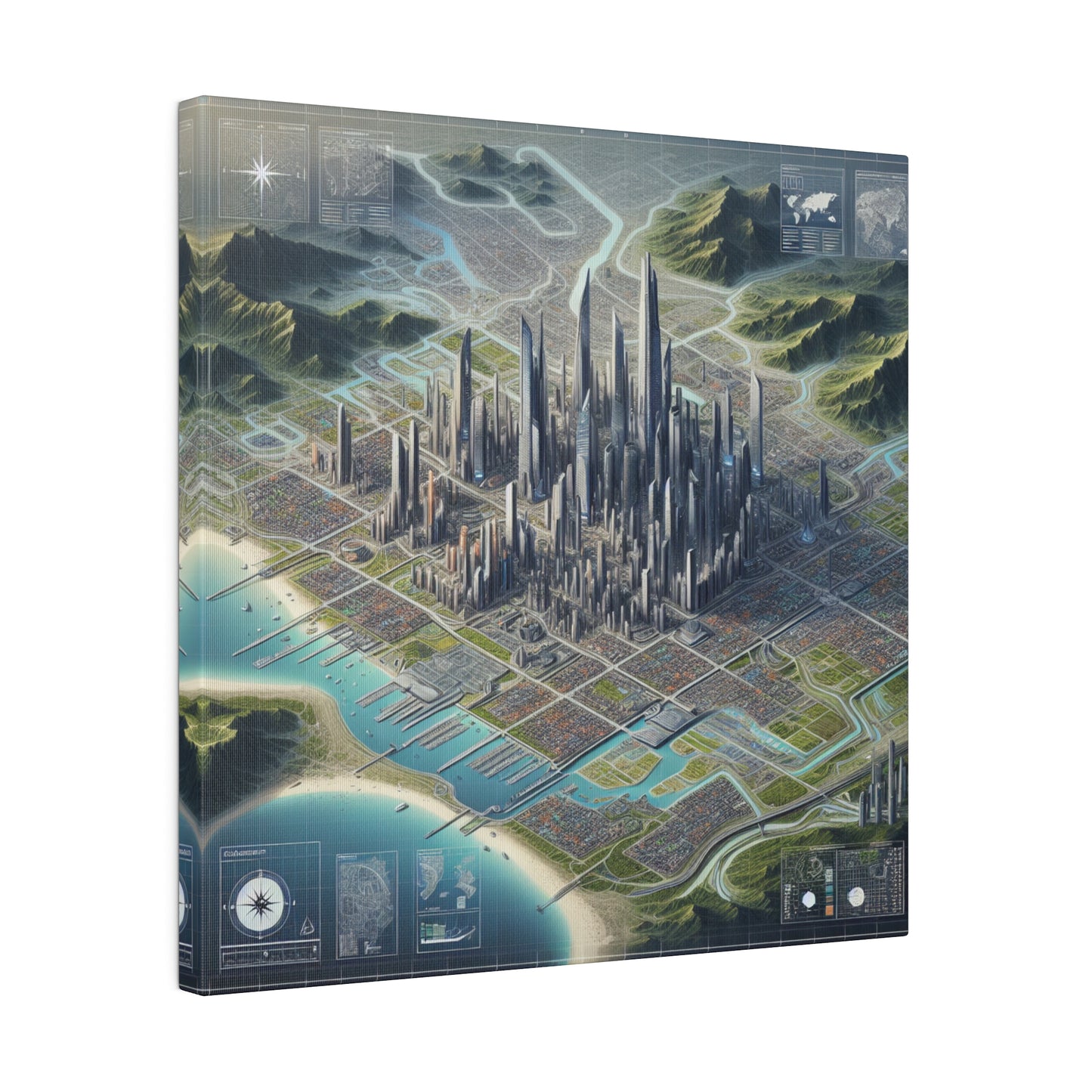 CartograFusion City - Canvas