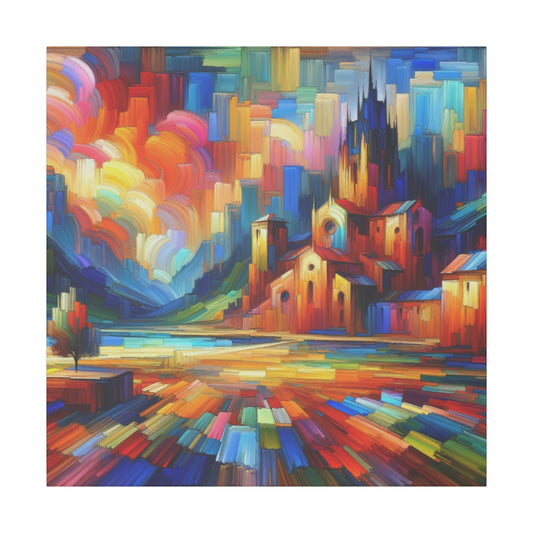 Little Town - Canvas