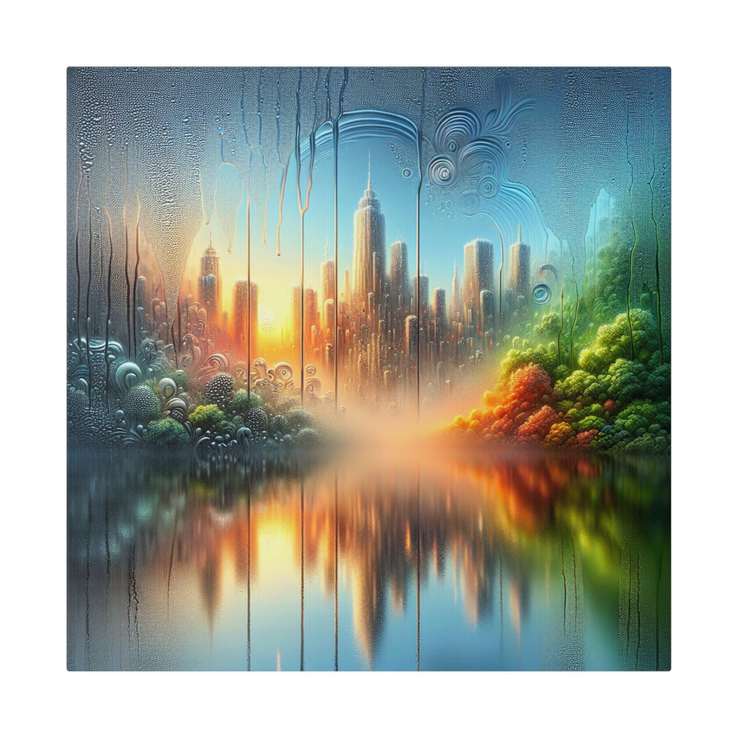 RetroWave Revival - Canvas