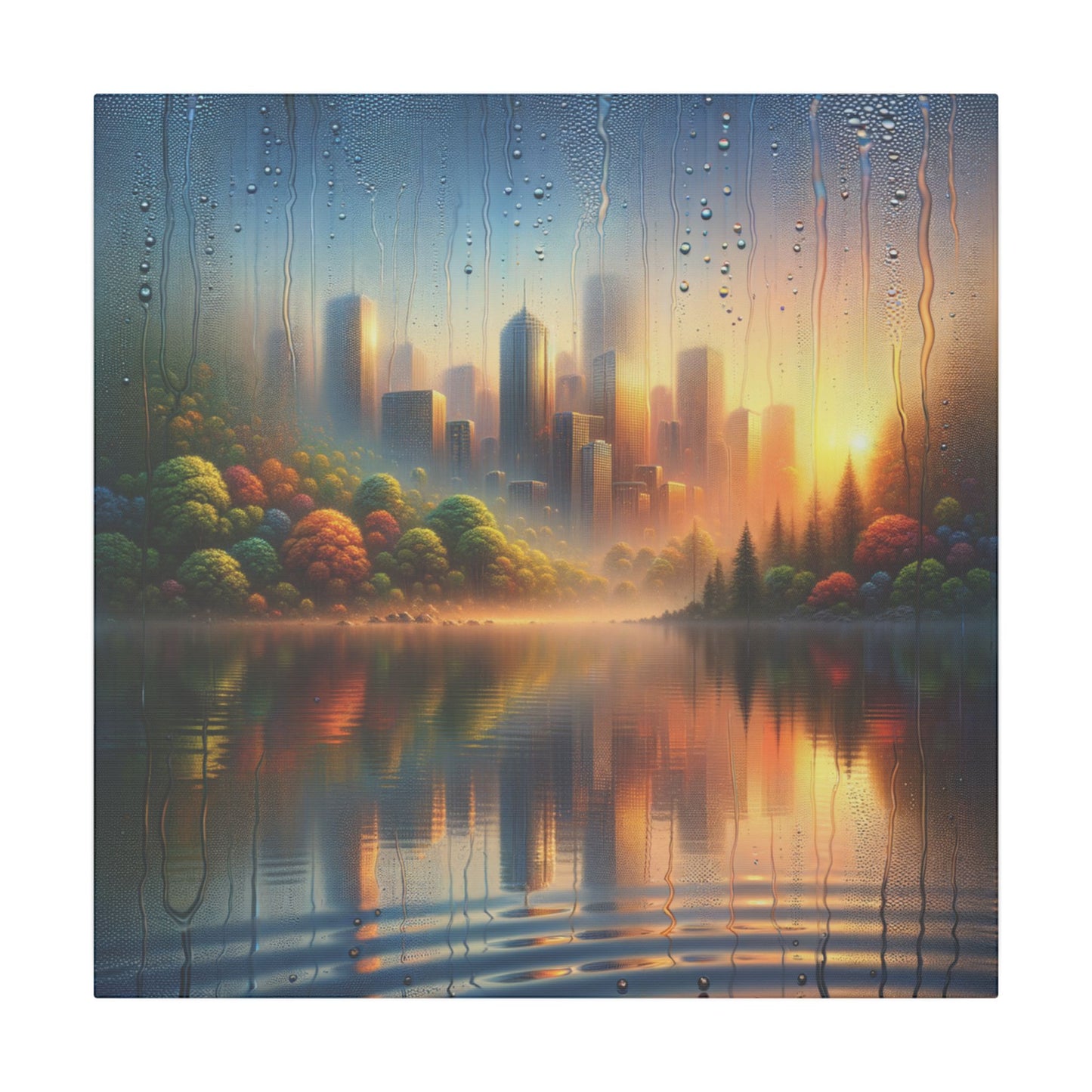 Neon Reverie - Canvas
