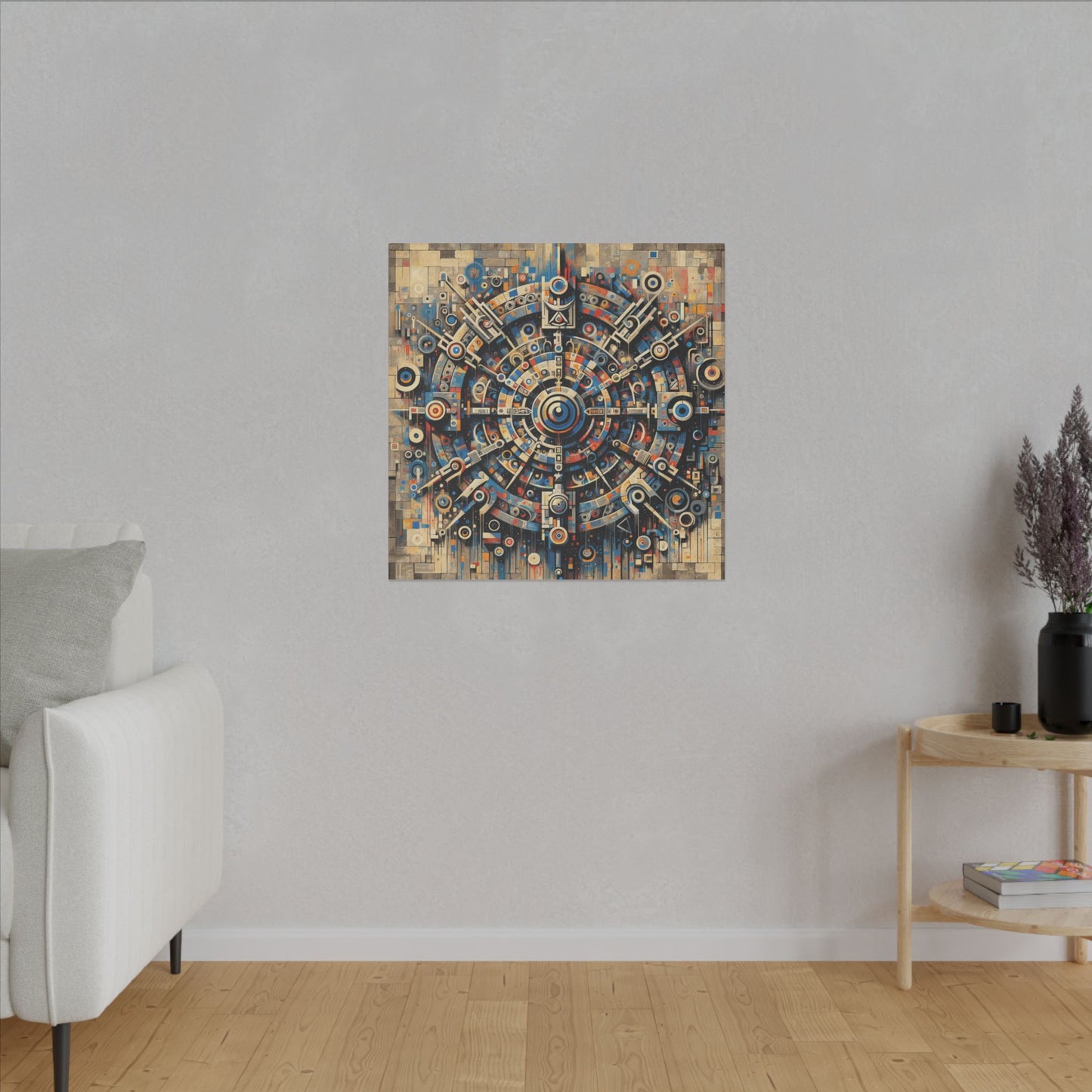 Geometric Symphony - Canvas