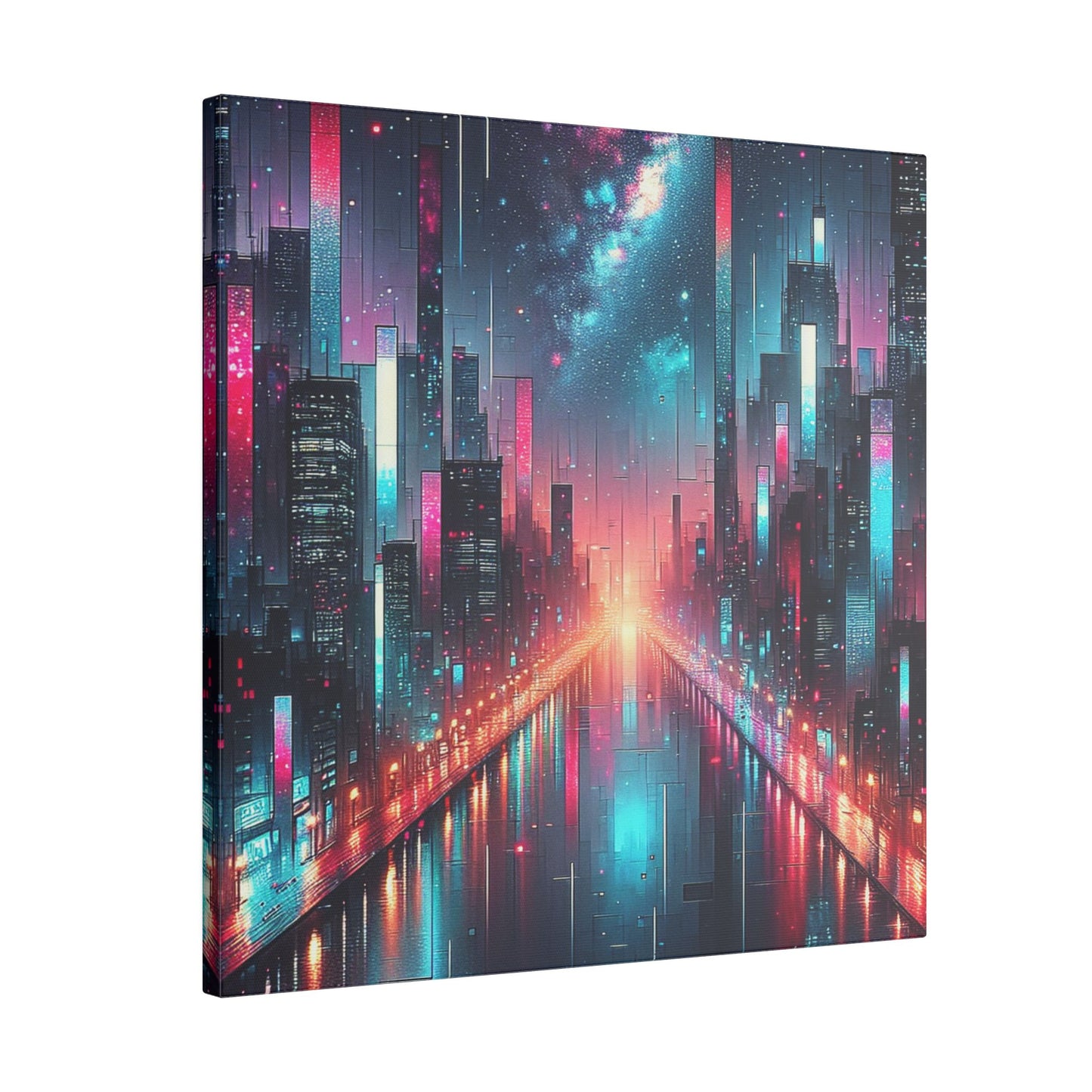 Pixel River - Canvas