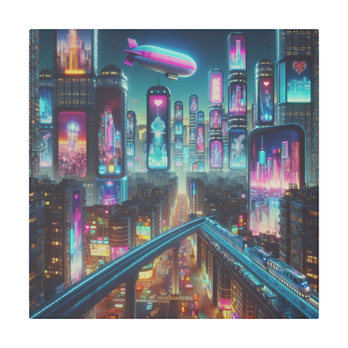 Celestina Skyline - Canvas