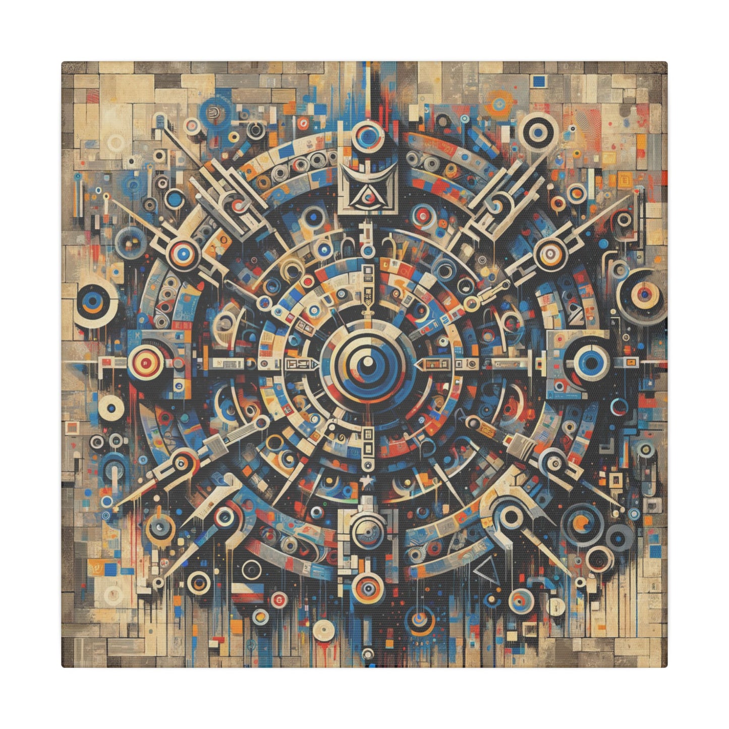 Geometric Symphony - Canvas