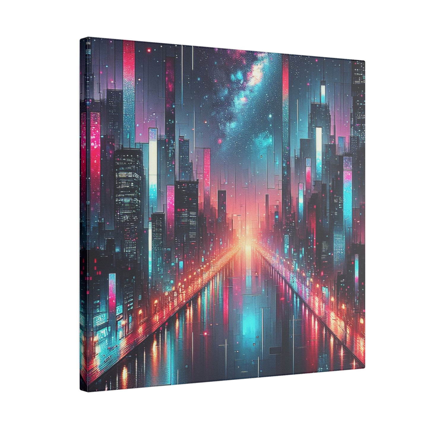 Pixel River - Canvas