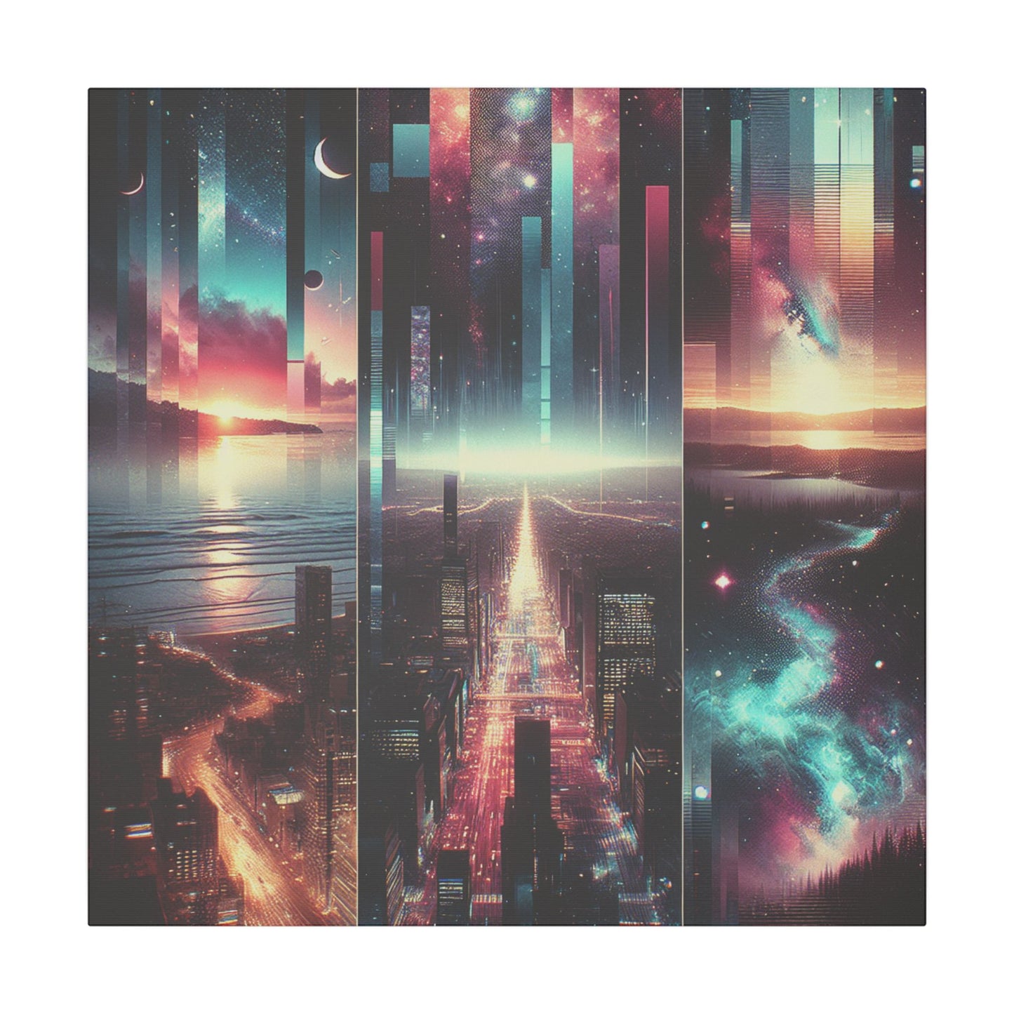 CyberCity Dreams - Canvas