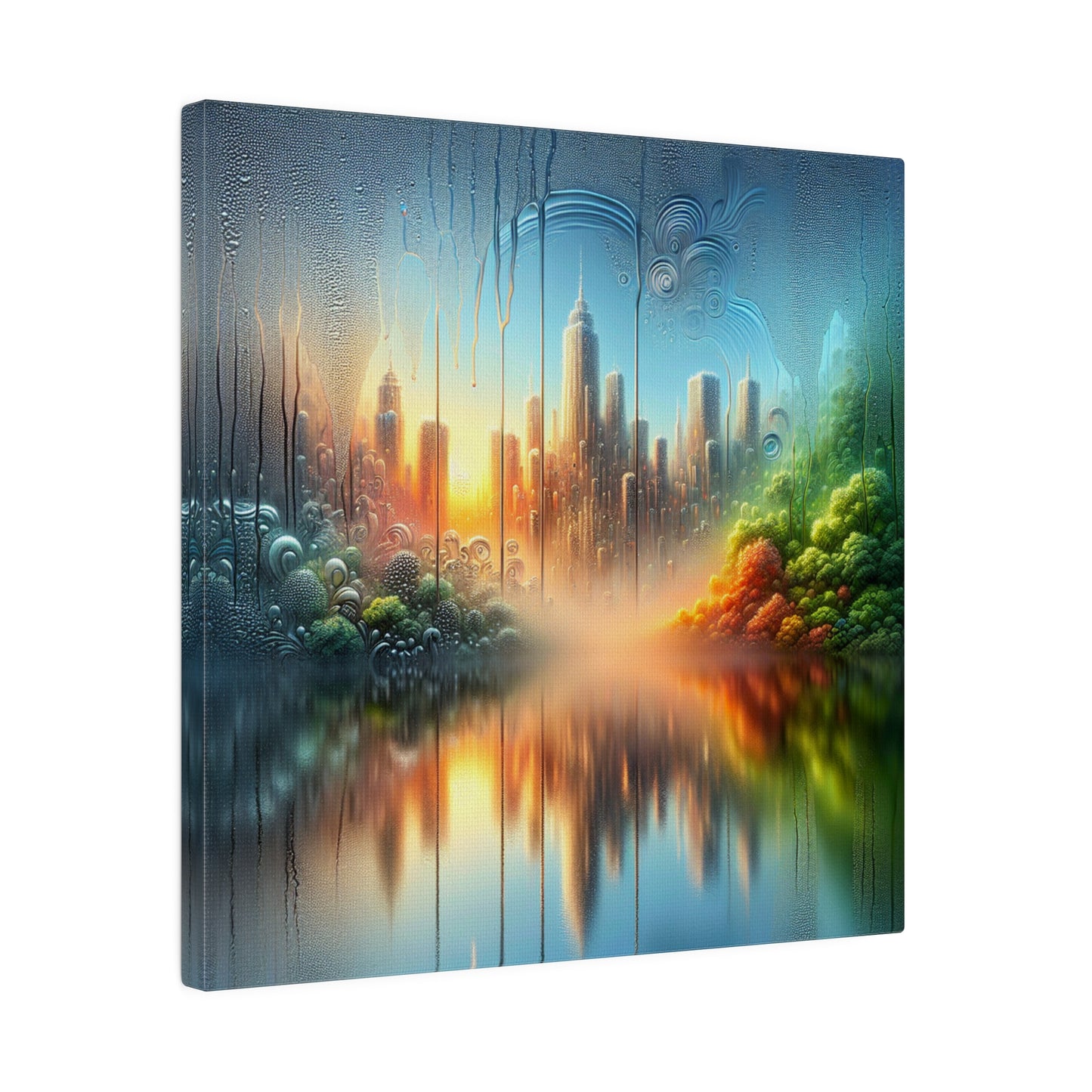RetroWave Revival - Canvas