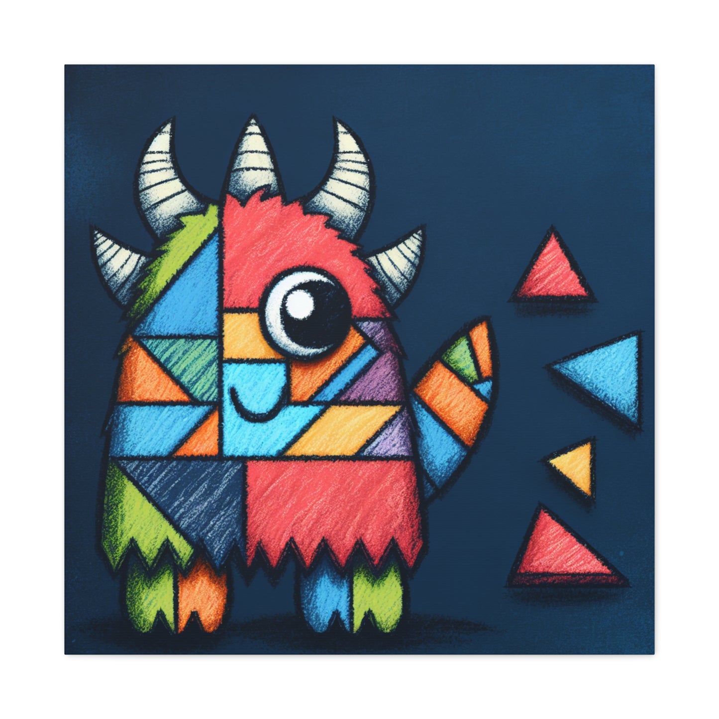 Colorful Creations Kid - Canvas