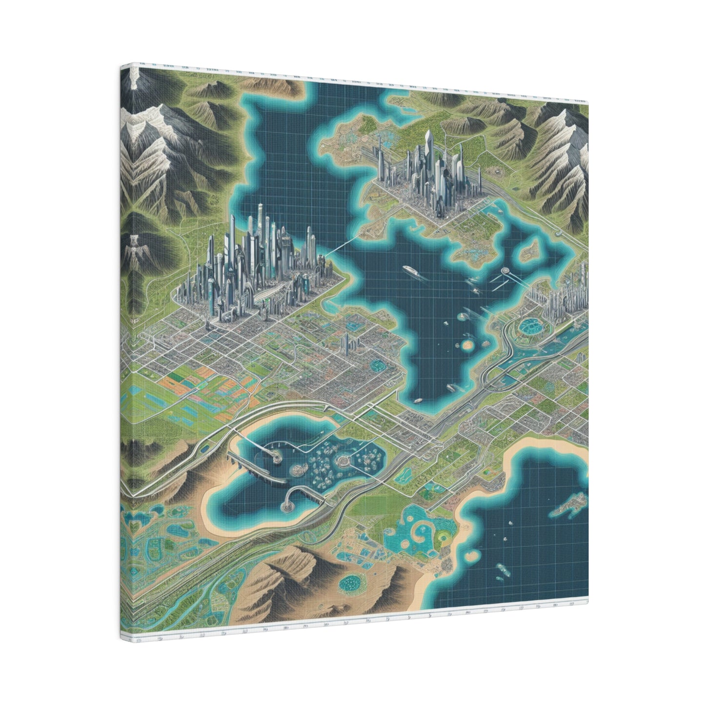 NaviMatrix City - Canvas