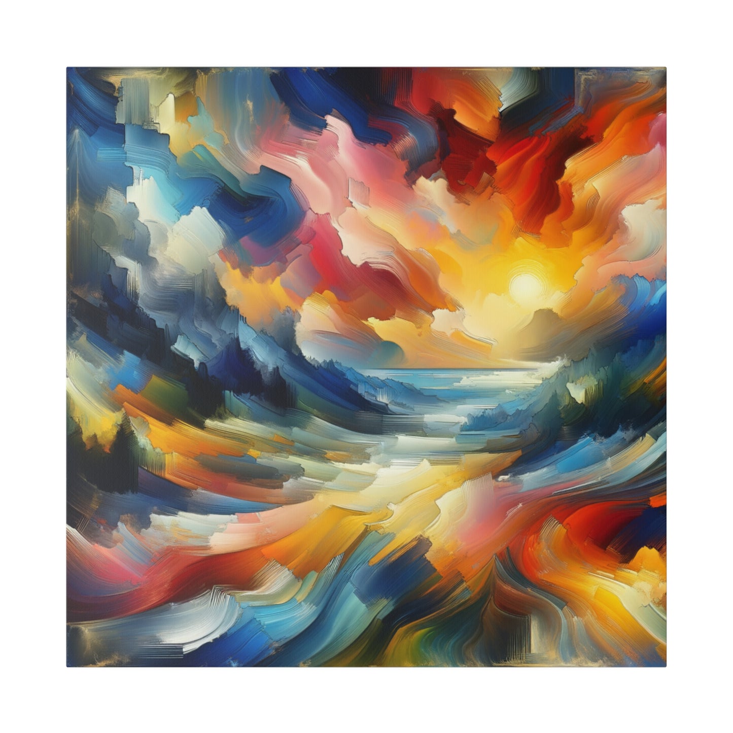 Mountain Glow - Canvas