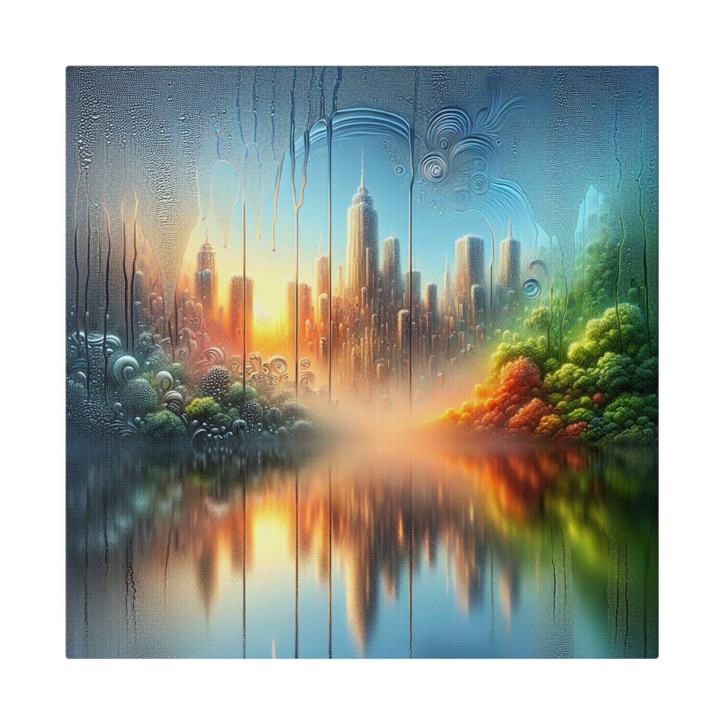 RetroWave Revival - Canvas
