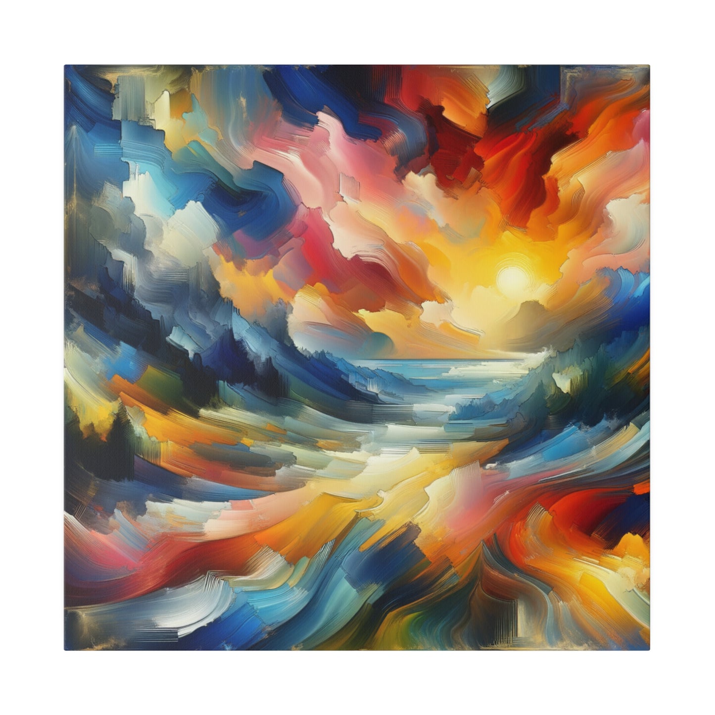 Mountain Glow - Canvas